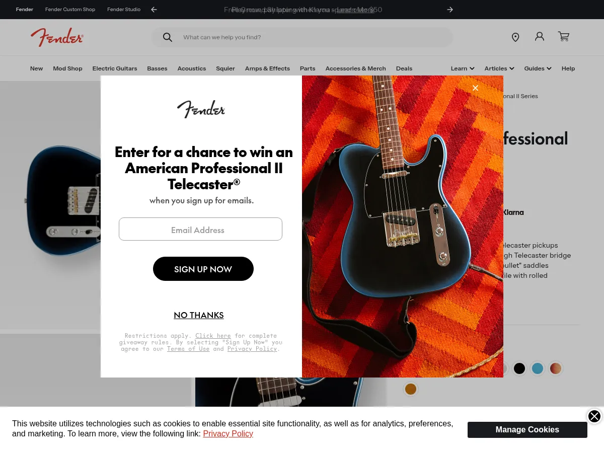 Fender American Professional II Telecaster