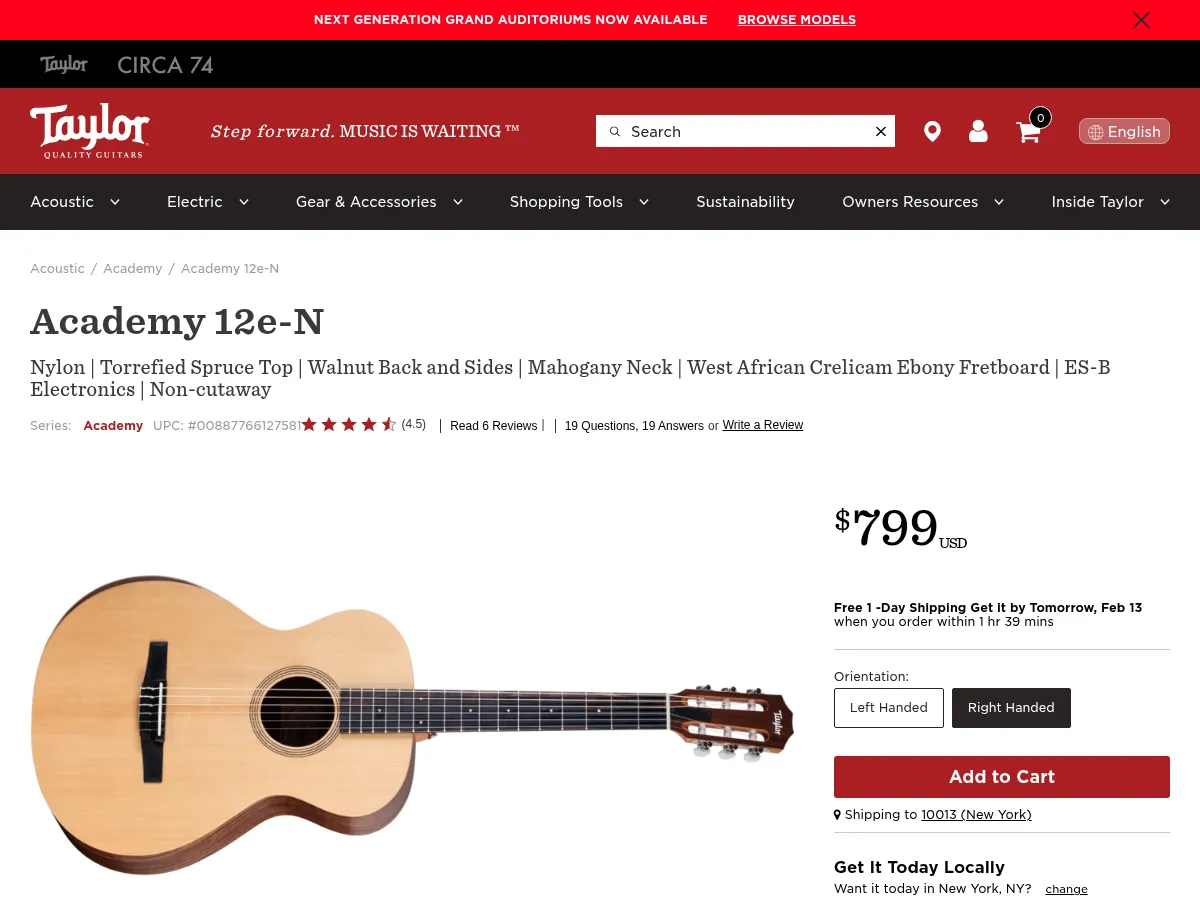 Taylor Academy 12e-N