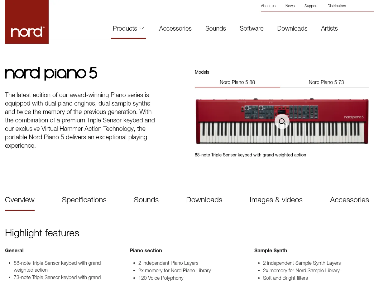 Nord Piano 5
