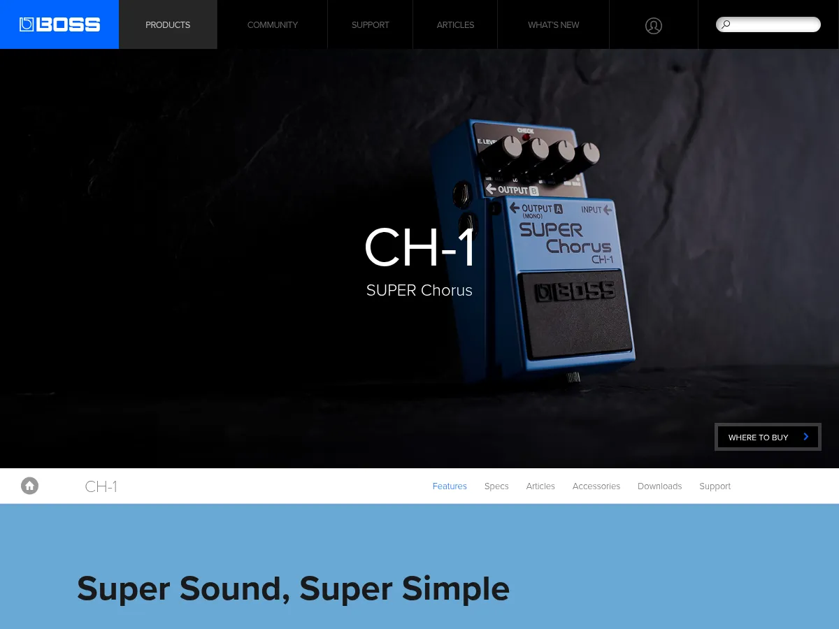 Boss CH-1 Super Chorus