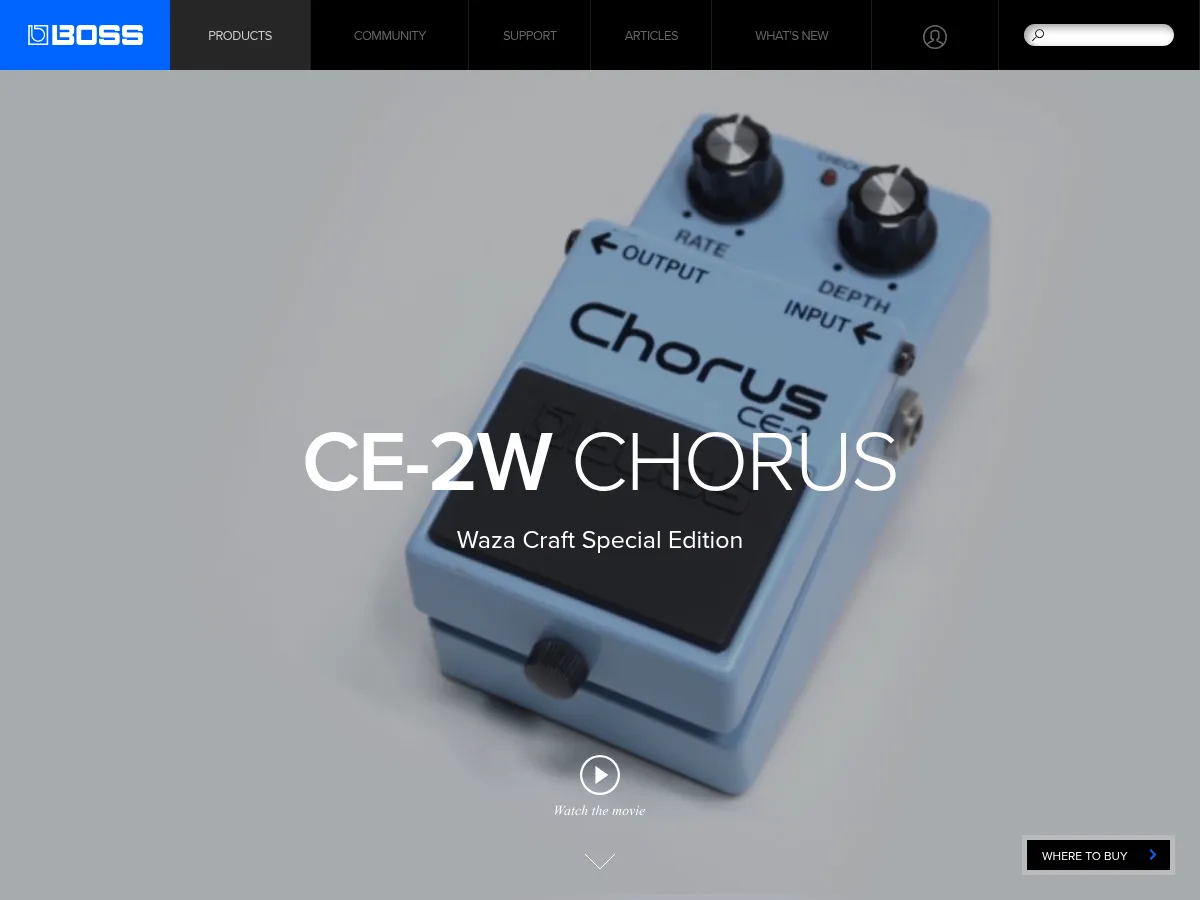 Boss CE-2W Waza Craft Chorus