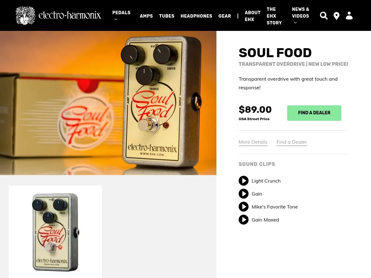 Electro-Harmonix Soul Food