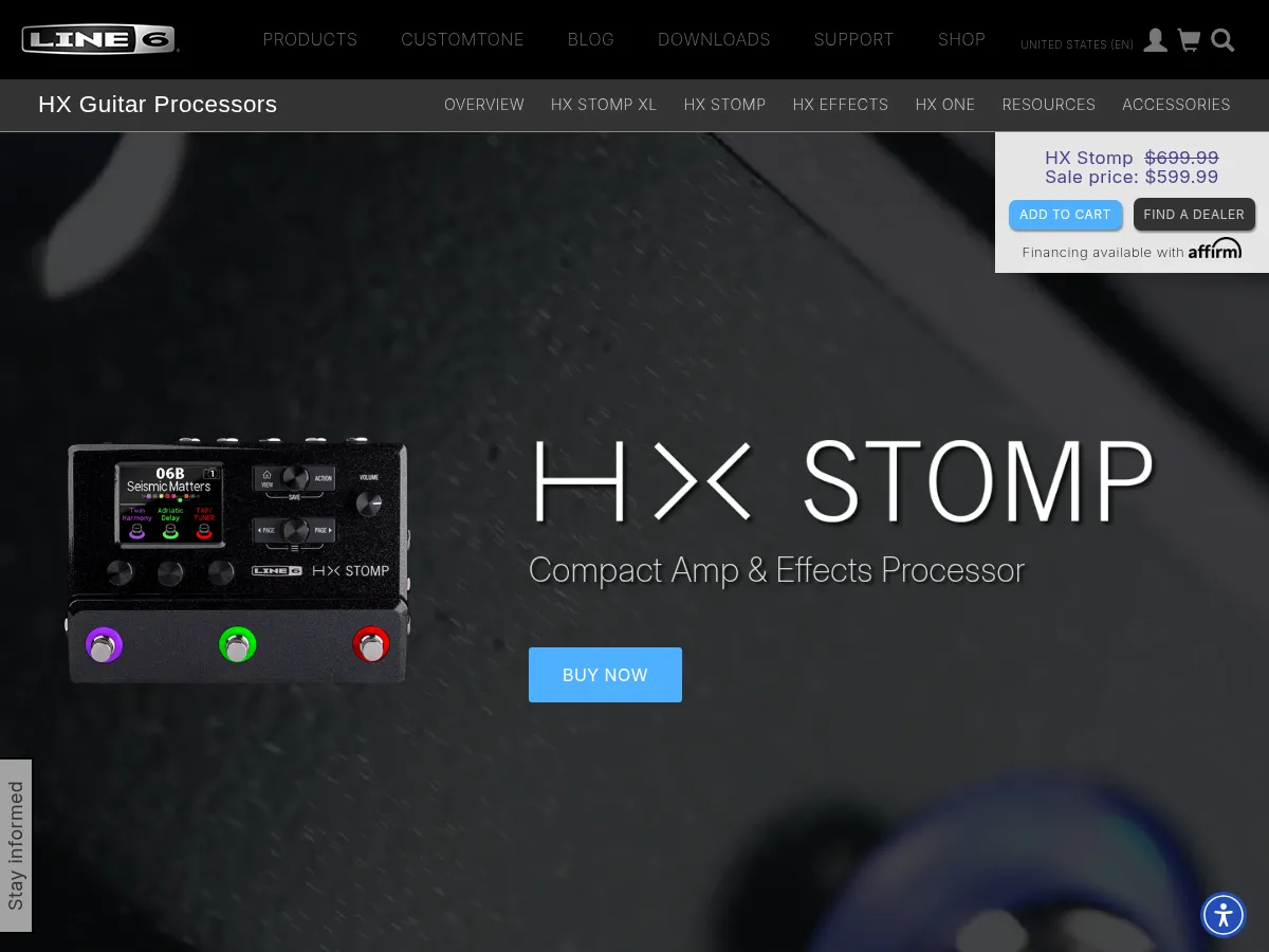 Line 6 HX Stomp