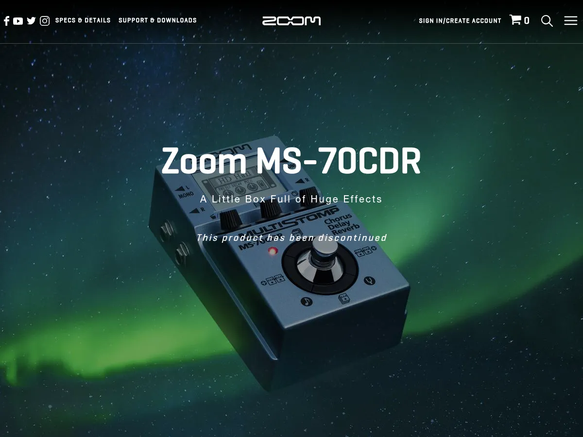 Zoom MS-70CDR