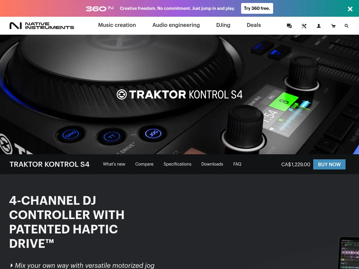Native Instruments Traktor Kontrol S4 MK3