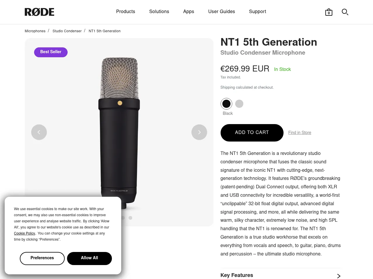 Rode NT1 5th Generation