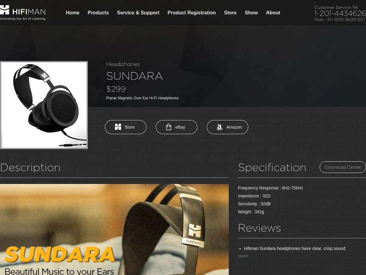 HiFiMAN Sundara