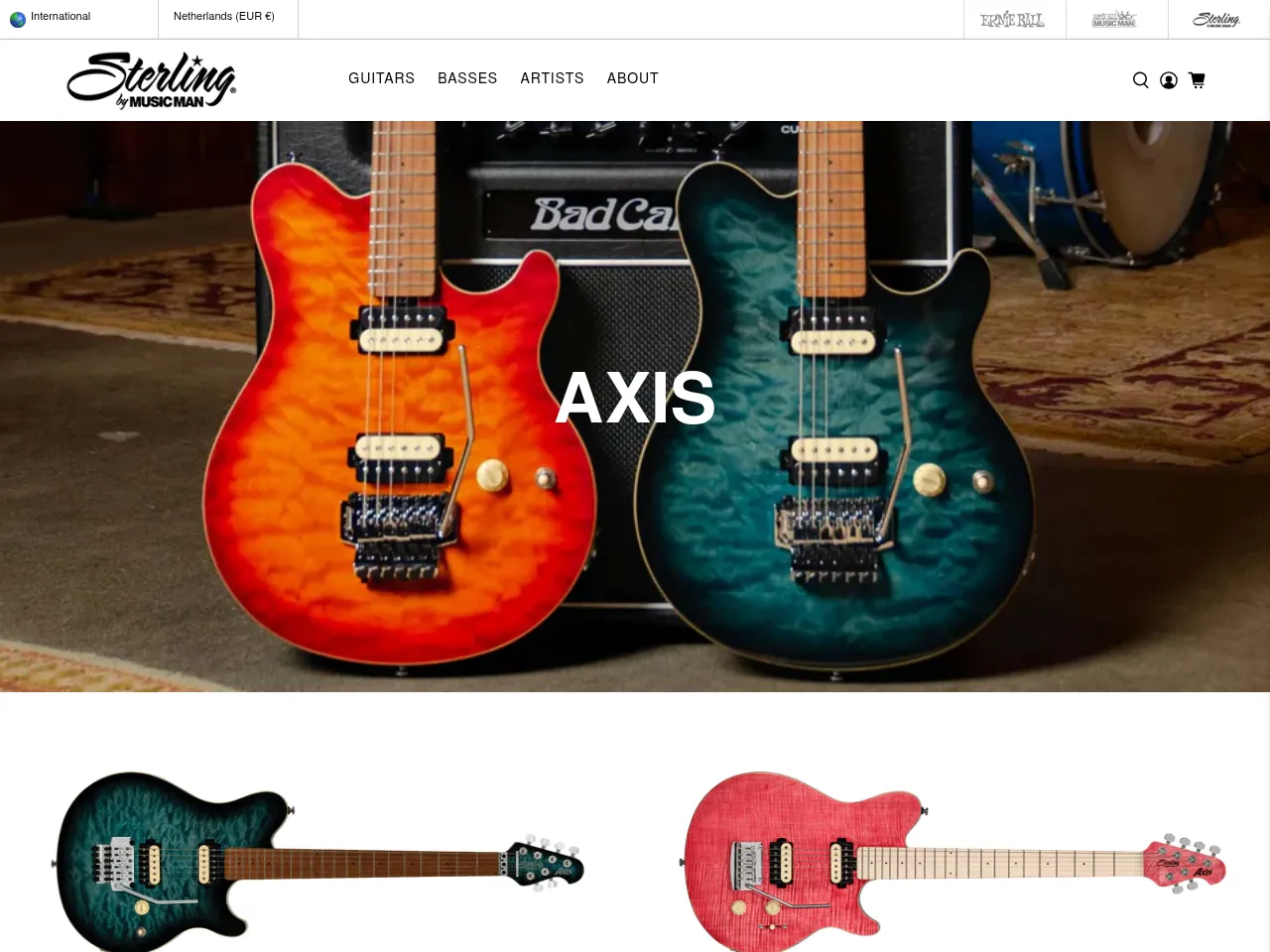 Sterling by Music Man Axis