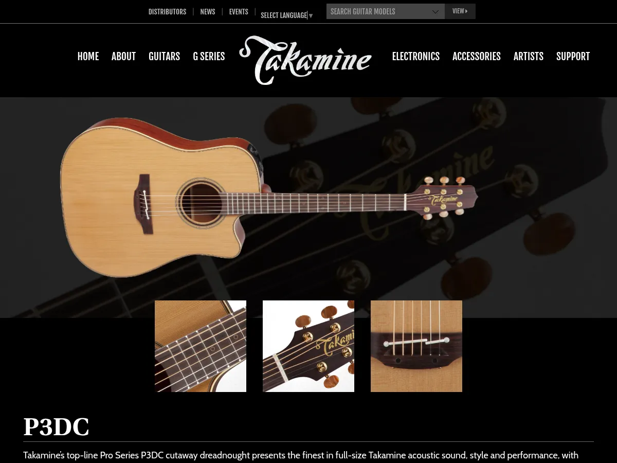 Takamine P3DC