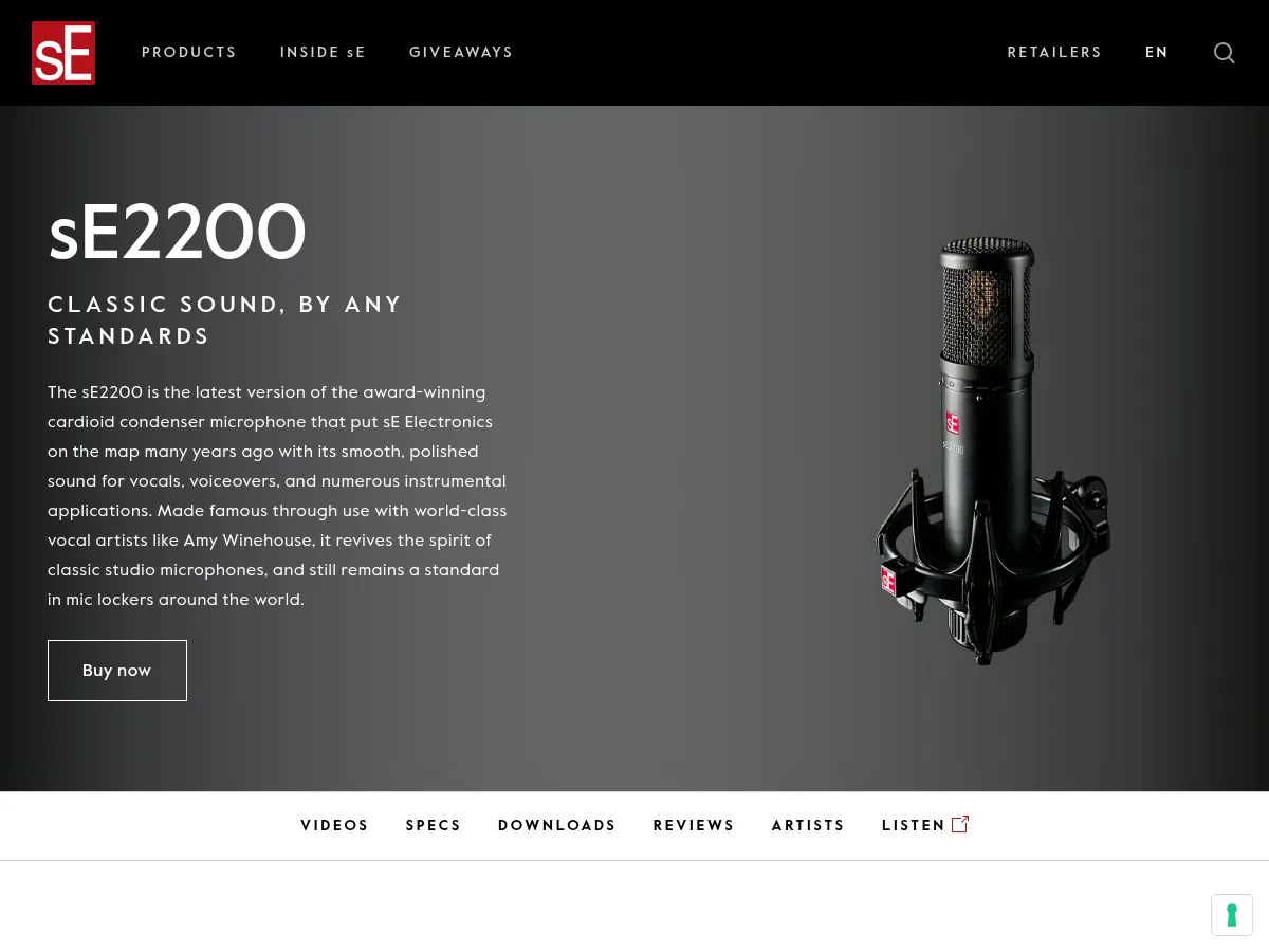 sE Electronics sE2200