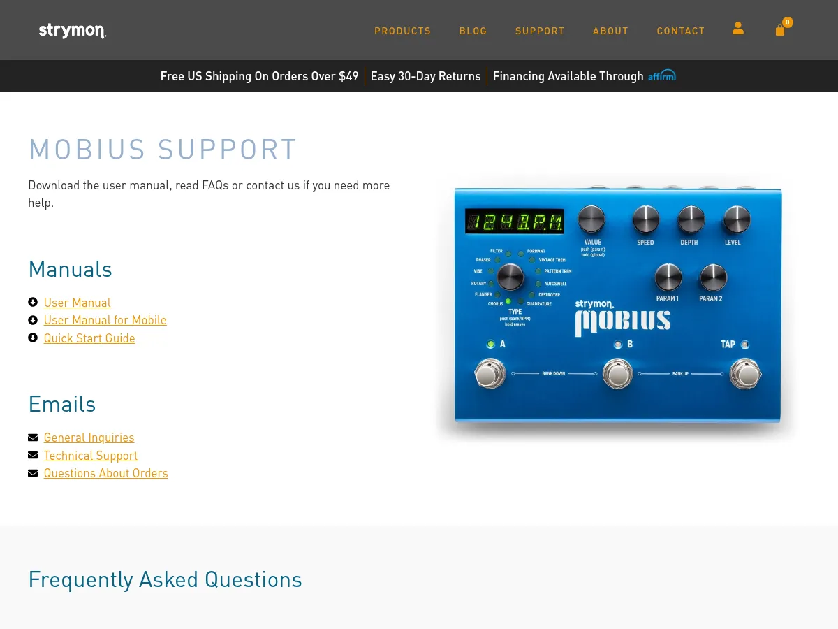 Strymon Mobius