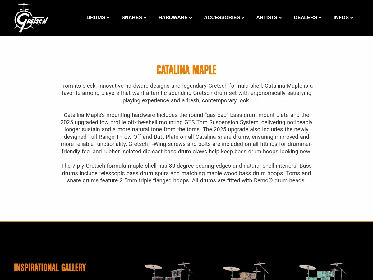 Gretsch Catalina Maple