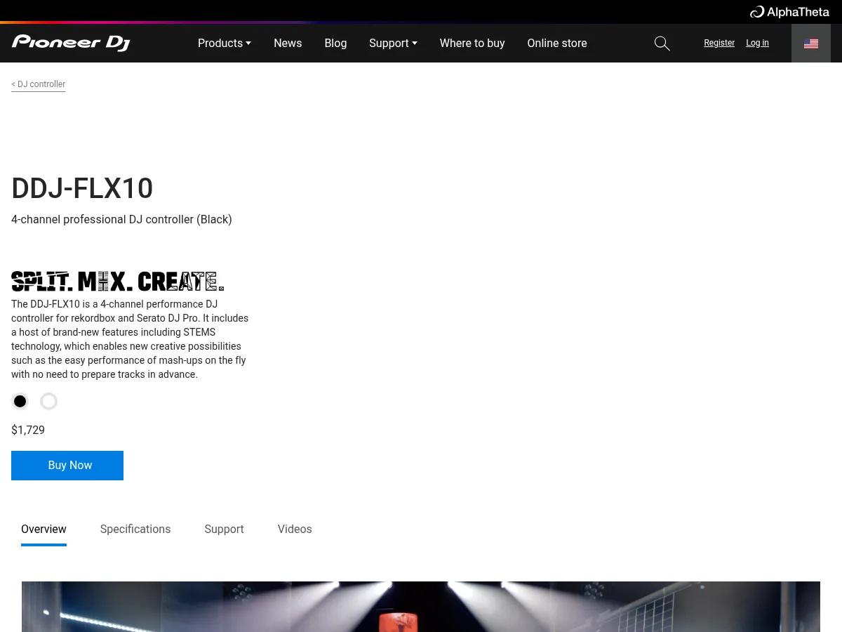 Pioneer DJ DDJ-FLX10