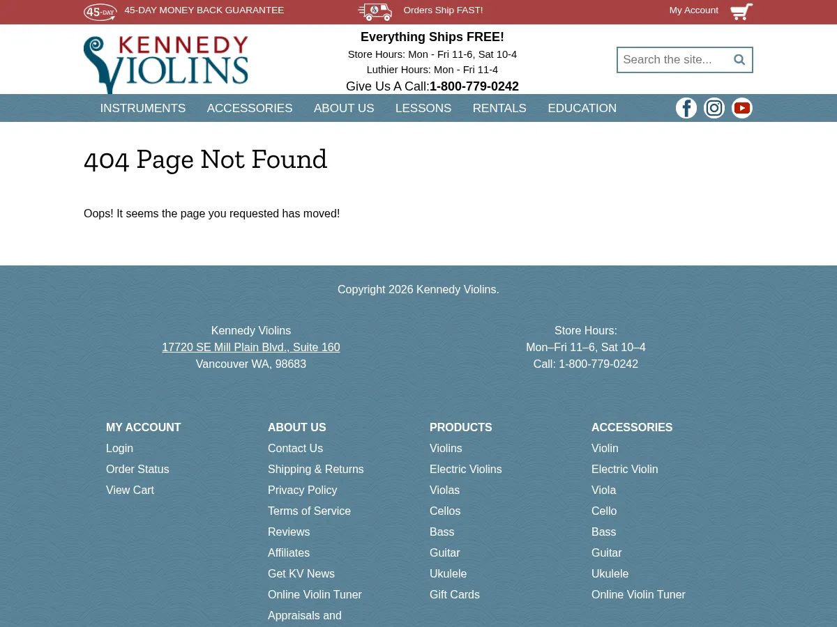 Kennedy Violins Ricard Bunnel G2