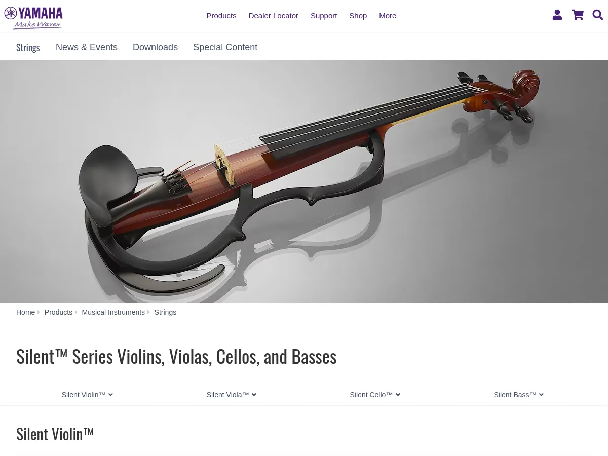 Yamaha YSV104 Silent Violin