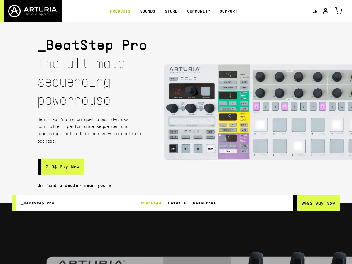Arturia BeatStep Pro
