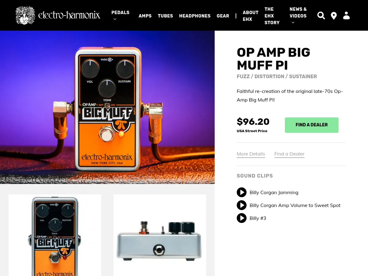 Electro-Harmonix Op-Amp Big Muff Pi