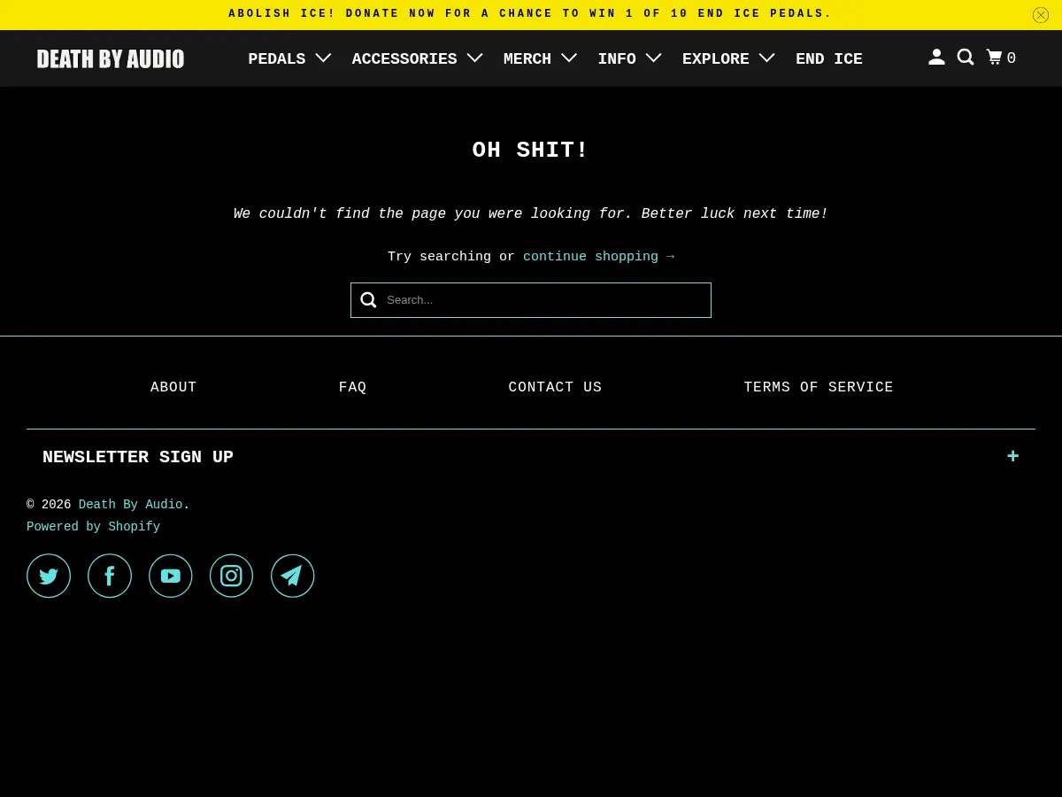 Death By Audio Fuzz War