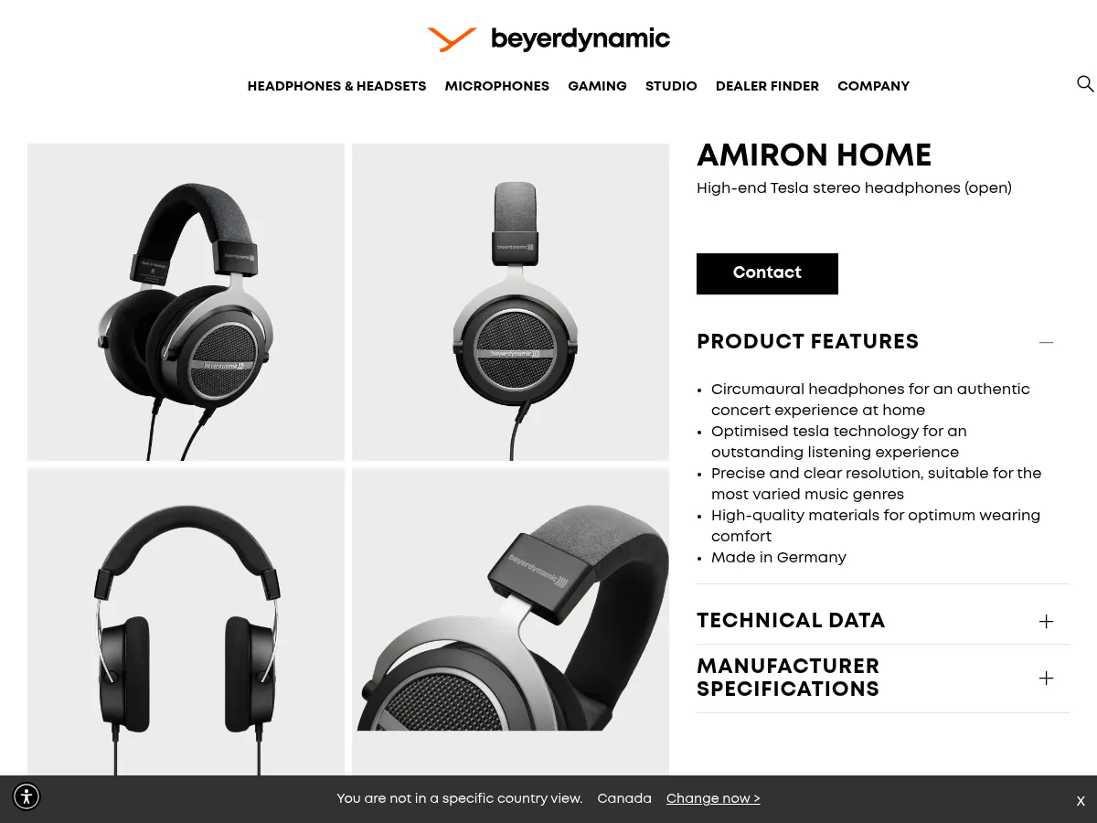 Beyerdynamic Amiron Home
