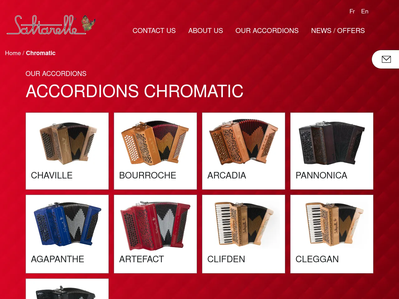 Saltarelle Chromatic Button Accordion Concert
