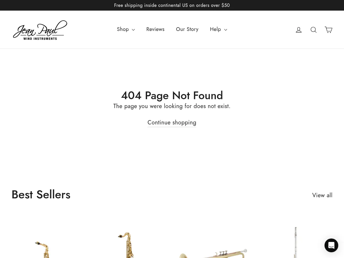 Jean Paul USA AS-400 Intermediate Alto Saxophone