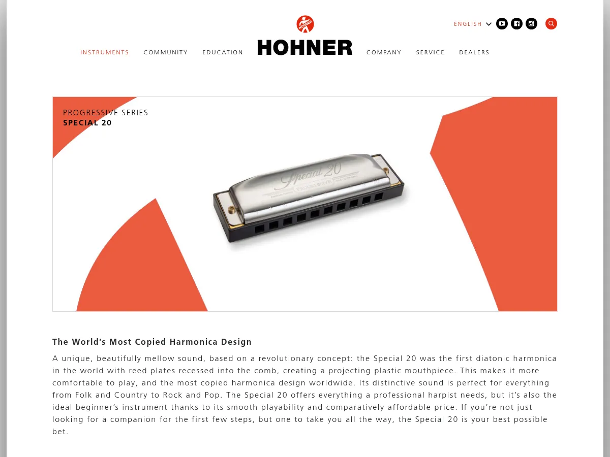 Hohner Special 20 Harmonica