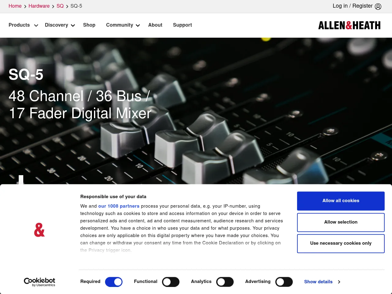 Allen & Heath SQ-5 Digital Mixer
