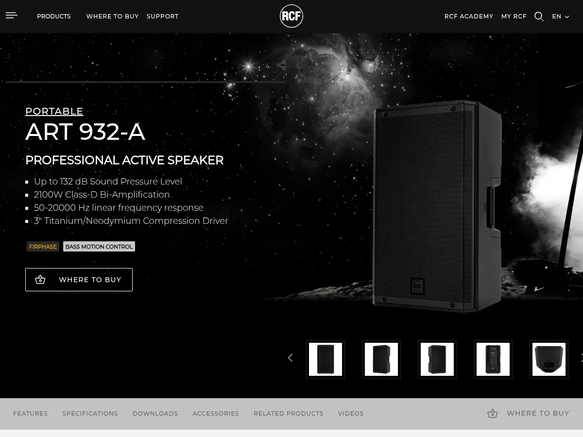 RCF ART 932-A 12-Inch Powered Speaker