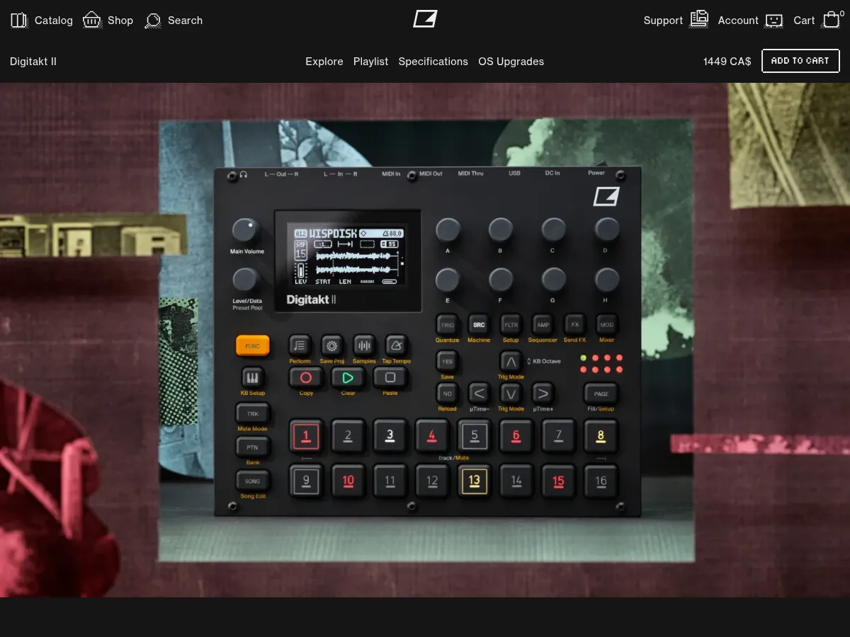 Elektron Digitakt II