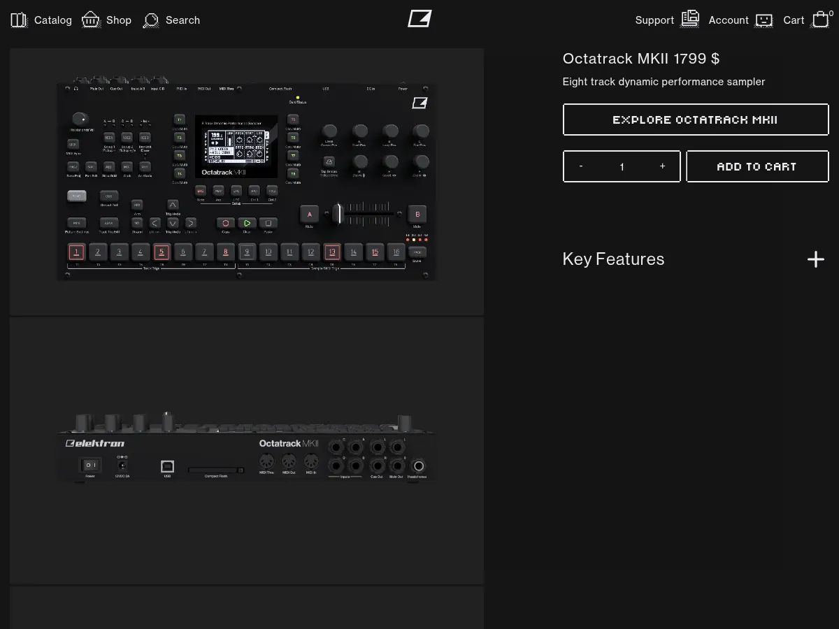 Elektron Octatrack MKII