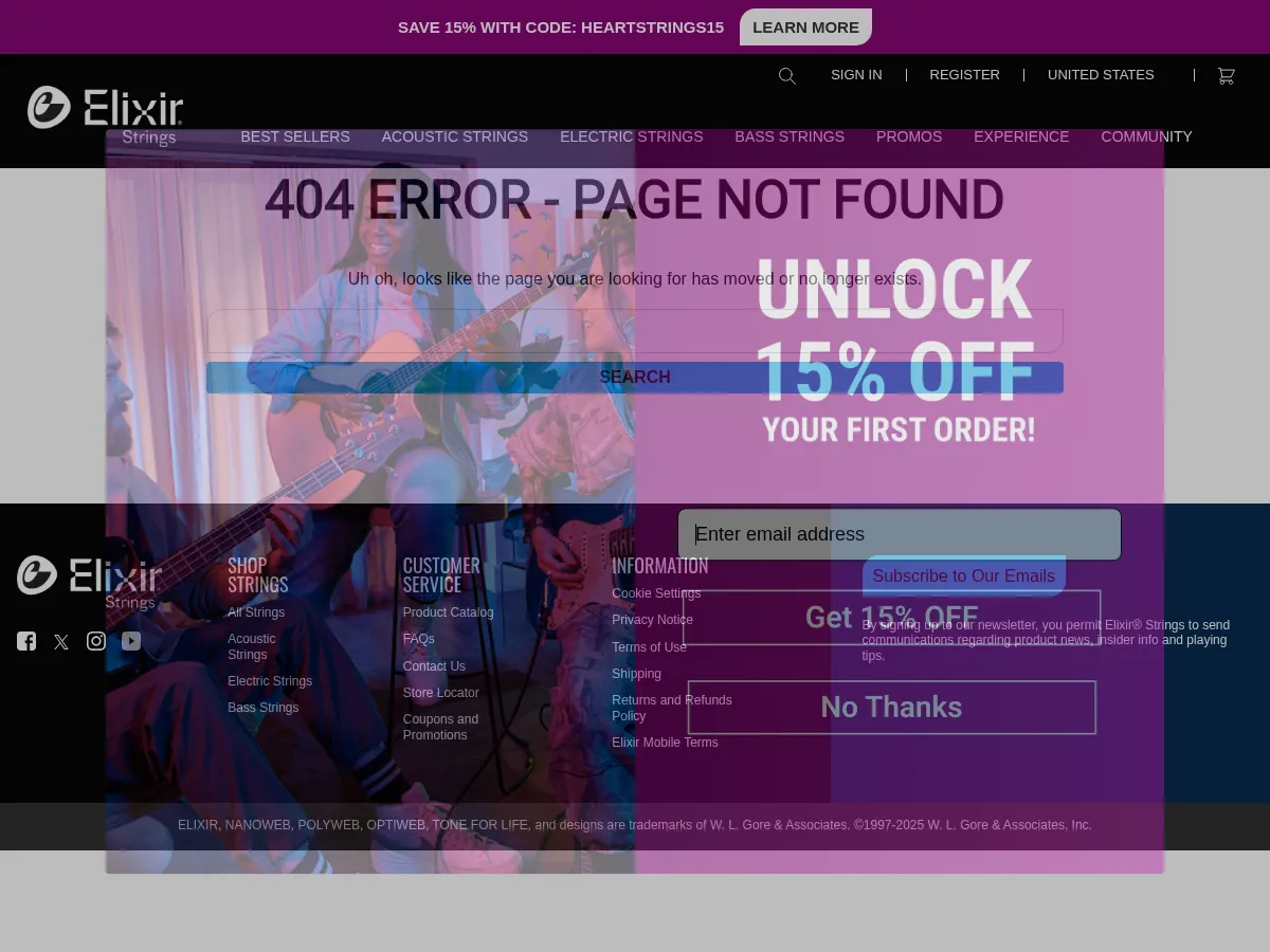 Elixir Optiweb Electric Strings .010-.046