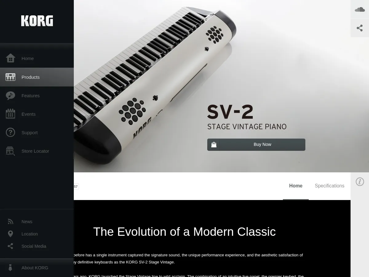 Korg SV-2 73 Stage Piano