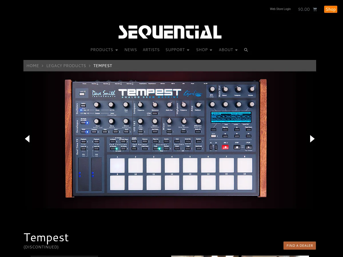 Dave Smith Instruments Tempest