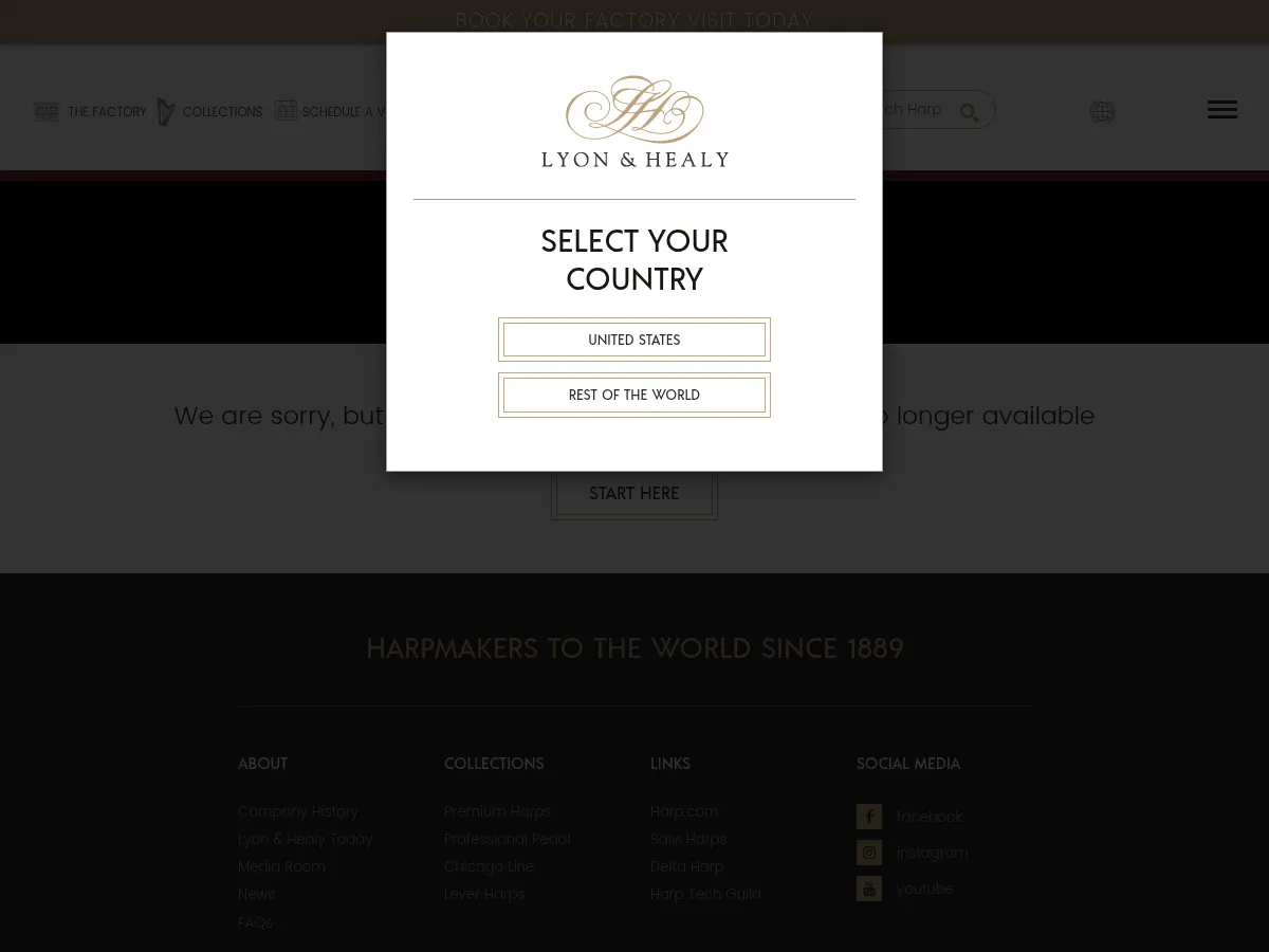 Ravenna 34 Lever Harp