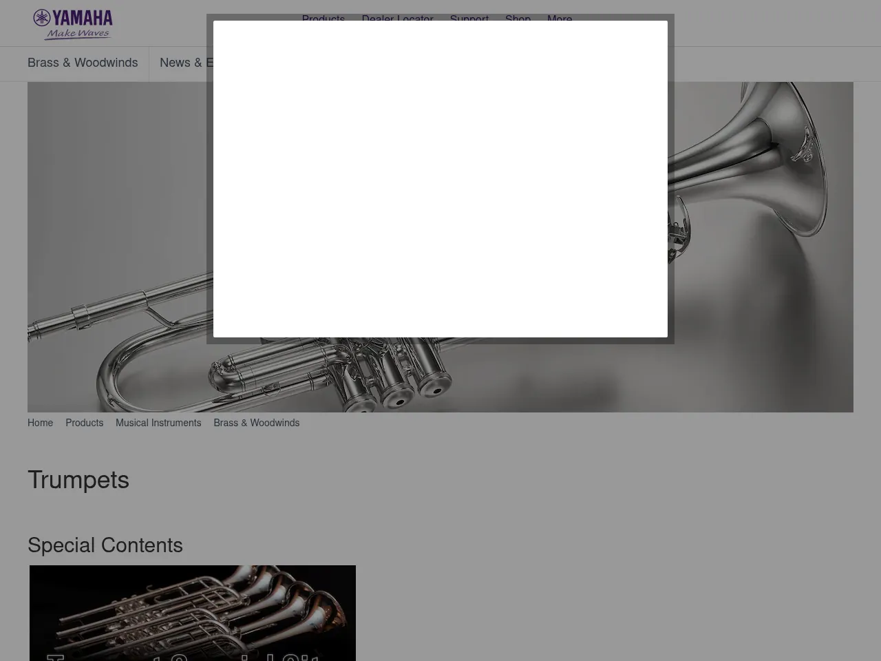 Yamaha YTR-8335LA Xeno Artist Model Bobby Shew Bb Trumpet