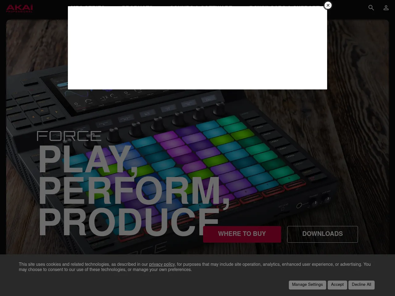 Akai Professional Force Standalone Production System